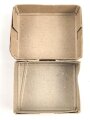 Feldpost "Paket" leer, Maße etwa 8,5 x 11 x 4cm