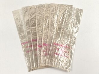 "Zusatzverpflegung für Frontkämpfer im Infanterieverband" Chellophantüte 9,5 x 27,5cm. Sie erhalten ein ( 1 ) Stück. ORIGINAL ?