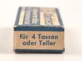 "Wachters Hühnerbrühe" Leere Pappverpackung, etwa 3 x 4,5 x 1,5cm