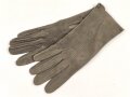 Paar Handschuhe für Offiziere aus Wildleder. Ungetragenes Paar