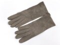 Paar Handschuhe für Offiziere aus Wildleder. Ungetragenes Paar