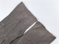 Paar Handschuhe für Offiziere aus Nappaleder. Wohl ungetragenes Paar