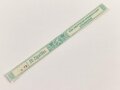 Papierbanderole für 20 Zigarillos " Für Deutsche Wehrmacht Steuerfrei" Maße etwa 1 x 17cm