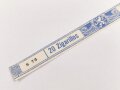 Papierbanderole für 20 Zigarillos " Für Deutsche Wehrmacht Steuerfrei" Maße etwa 1 x 17cm