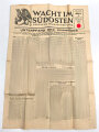 "Wacht im Südosten" Deutsche Soldatenzeitung, Nummer 544 von 1941