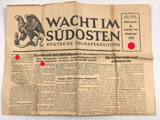 "Wacht im Südosten" Deutsche...