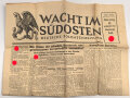 "Wacht im Südosten" Deutsche Soldatenzeitung, Nummer 542 von 1941