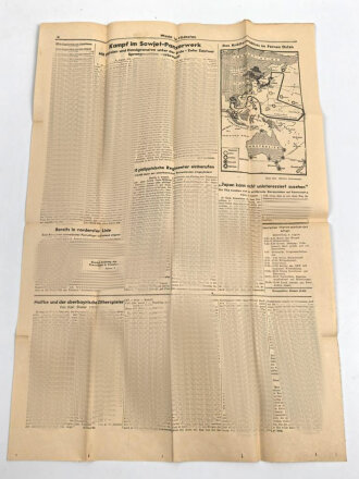 "Wacht im Südosten" Deutsche Soldatenzeitung, Nummer 541 von 1941, Nur 1 Seite