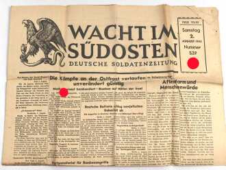"Wacht im Südosten" Deutsche...