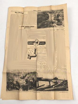 "Wacht im Südosten" Deutsche Soldatenzeitung, Nummer 535 von 1941