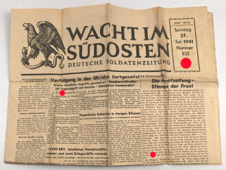 "Wacht im Südosten" Deutsche...