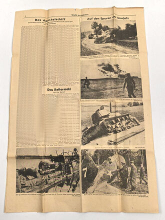 "Wacht im Südosten" Deutsche Soldatenzeitung, Nummer 532 von 1941