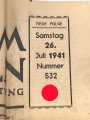 "Wacht im Südosten" Deutsche Soldatenzeitung, Nummer 532 von 1941