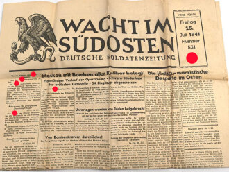 "Wacht im Südosten" Deutsche...