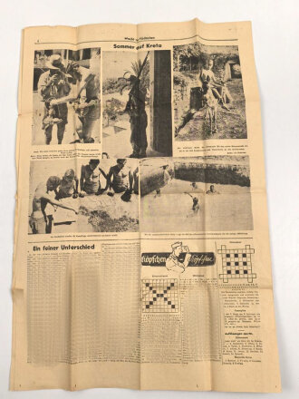 "Wacht im Südosten" Deutsche Soldatenzeitung, Nummer 531 von 1941