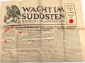"Wacht im Südosten" Deutsche Soldatenzeitung, Nummer 531 von 1941
