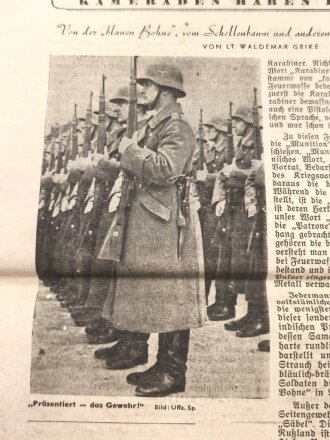 "Soldatenzeitung des LG XII/XIII", Nr. 50, Wiesbaden, 17. Dezember 1941, DIN A4