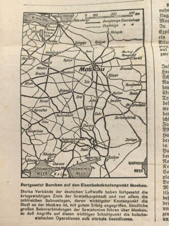"Soldatenzeitung des LG XII/XIII", Nr. 33, Wiesbaden, 20. August 1941, DIN A4,  verschmutzt