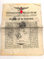 "Soldatenzeitung des LG XII/XIII", Nr. 33, Wiesbaden, 20. August 1941, DIN A4,  verschmutzt