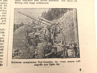 "Soldatenzeitung des LG XII/XIII", Nr. 36, Wiesbaden, 10. September 1941, DIN A4