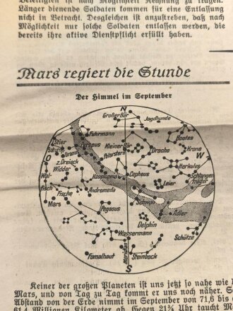 "Soldatenzeitung des LG XII/XIII", Nr. 36, Wiesbaden, 10. September 1941, DIN A4