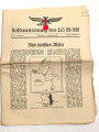 "Soldatenzeitung des LG XII/XIII", Nr. 37, Wiesbaden, 17. September 1941, DIN A4