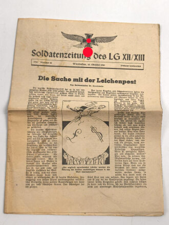 "Soldatenzeitung des LG XII/XIII", Nr. 41,...
