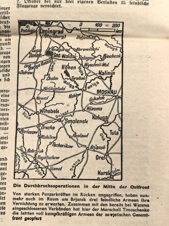 "Soldatenzeitung des LG XII/XIII", Nr. 41, Wiesbaden, 15. Oktober 1941, DIN A4, gefaltet