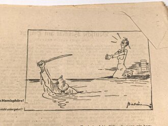 "Soldatenzeitung des LG XII/XIII", Nr. 41, Wiesbaden, 15. Oktober 1941, DIN A4, gefaltet