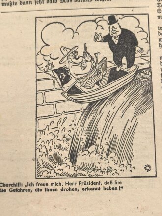 "Soldatenzeitung des LG XII/XIII", Nr. 41, Wiesbaden, 15. Oktober 1941, DIN A4, gefaltet