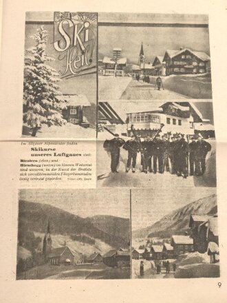 "Soldatenzeitung des LG XII/XIII", Nr. 8, Wiesbaden, 25. Februar 1941, DIN A4, gefaltet