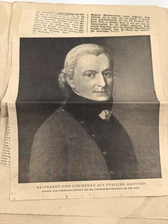 "Soldatenzeitung des LG XII/XIII", Nr. 25, Wiesbaden, 25. Juni 1941, DIN A4, gefaltet