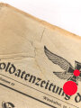 "Soldatenzeitung des LG XII/XIII", Nr. 25, Wiesbaden, 25. Juni 1941, DIN A4, gefaltet