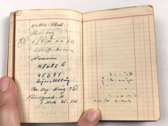 "Tebe Notiz Kalender für 1944" Ausgabe F.