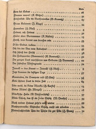 "Das neue Soldaten-Liederbuch" , Textbuch mit Melodien 2 stimmig, Heft 2, 80 Seiten, gebraucht