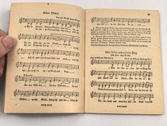 "Das neue Soldaten-Liederbuch" , Textbuch mit Melodien 2 stimmig, Heft 2, 80 Seiten, gebraucht