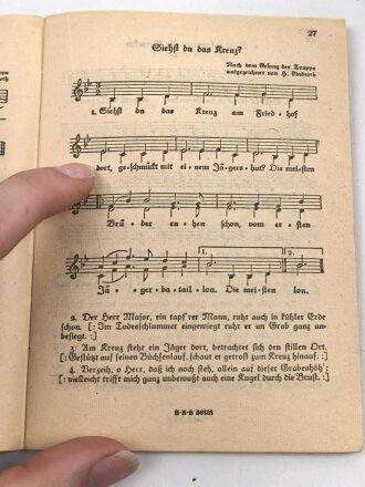"Das neue Soldaten-Liederbuch" , Textbuch mit Melodien 2 stimmig, Heft 2, 80 Seiten, gebraucht