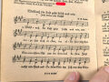 "Das neue Soldaten-Liederbuch" , Textbuch mit Melodien 2 stimmig, Heft 2, 80 Seiten, gebraucht