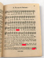 "Das neue Soldaten-Liederbuch" , Textbuch mit Melodien 2 stimmig, Heft 1, 80 Seiten, gebraucht