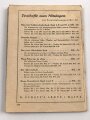 "Das neue Soldaten-Liederbuch" , Textbuch mit Melodien 2 stimmig, Heft 1, 80 Seiten, gebraucht