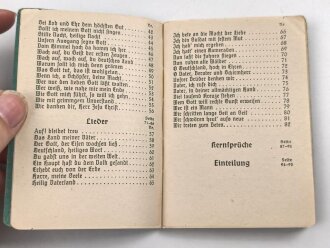 "Evangelisches Feldgesangbuch", 93 Seiten, gebraucht