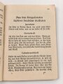 "Evangelisches Feldgesangbuch", 93 Seiten, gebraucht