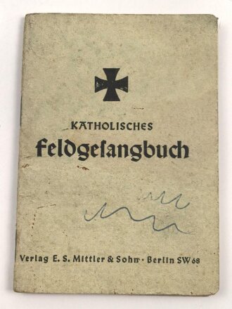 "Katholisches Feldgesangbuch" 95 Seiten, gebraucht