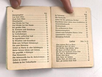 "Katholisches Feldgesangbuch" 95 Seiten, gebraucht