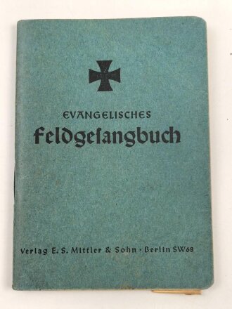 "Evangelisches Feldgesangbuch", 93 Seiten, gebraucht