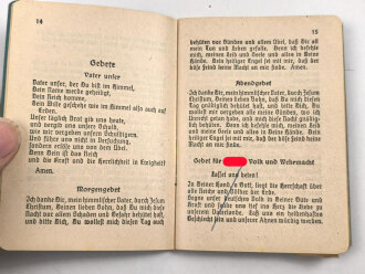 "Evangelisches Feldgesangbuch", 93 Seiten, gebraucht