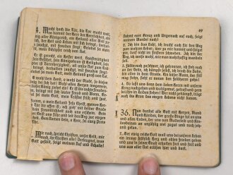"Evangelisches Feldgesangbuch", 93 Seiten, gebraucht