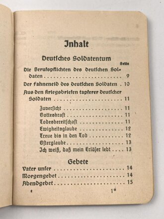 "Evangelisches Feldgesangbuch", 93 Seiten,...