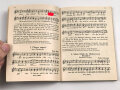 "Das neue Soldaten-Liederbuch" , Textbuch mit Melodien 2 stimmig, Heft 1, 80 Seiten, gebraucht