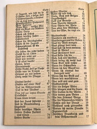 "200 Deutsche Lieder aus alter und neuer Zeit" 78 Seiten, DIN A6